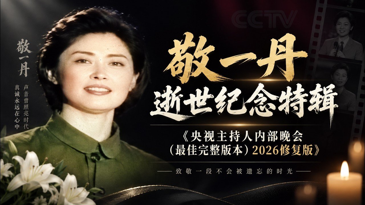 【纪念特辑】敬一丹与那场没打算播出的央视年会