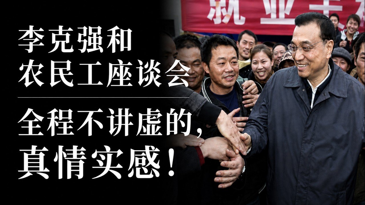 【罕见原声】李克强问农民工过得好吗:黎平座谈原声实录