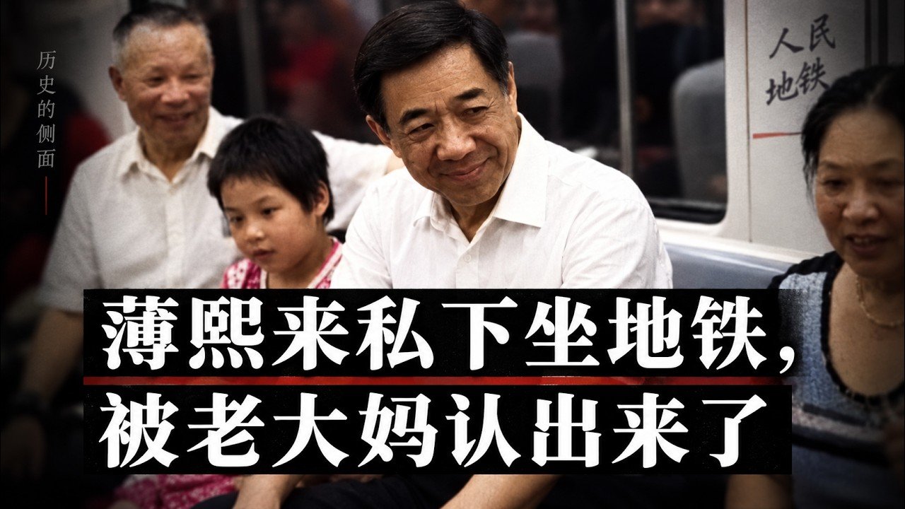 【罕见原声】薄熙来独自乘坐重庆地铁，被大妈当场认出