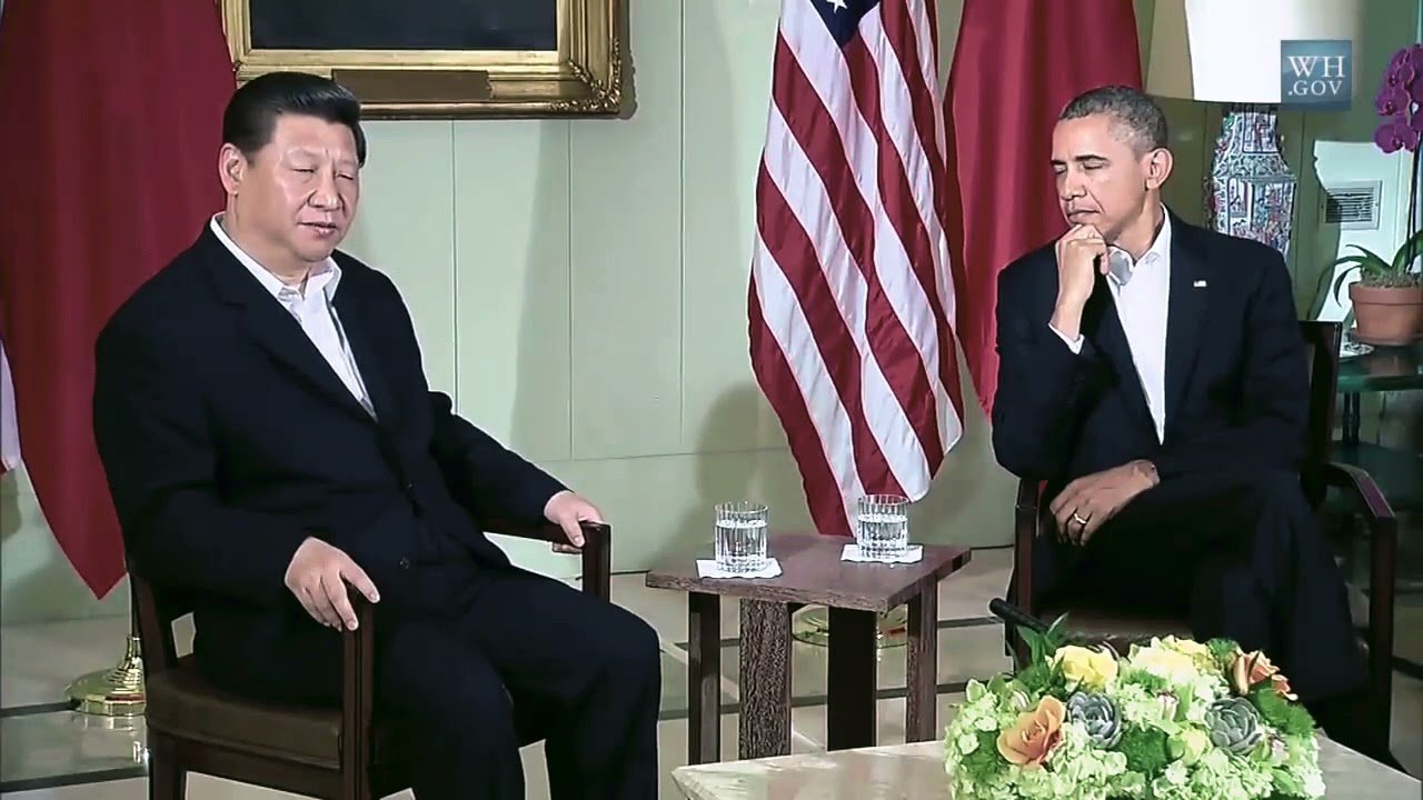 【罕见画面】习近平2012年访美:白宫会客室对坐实录